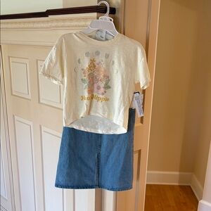 Marshalls Cream 'Hug Hippie' Kids T-Shirt